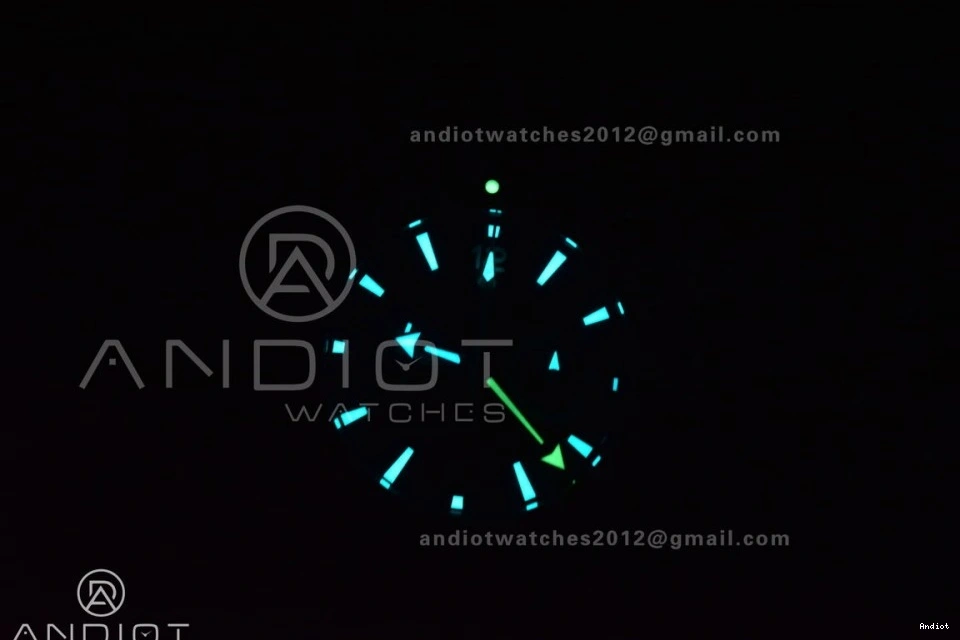 Planet Master Rubber on Black A9900 Black M+SF Ocean Deep Chrono Edition Black Dial Strap 1:1 Ceramic Best 1224